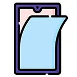 Mobile Glass Icon